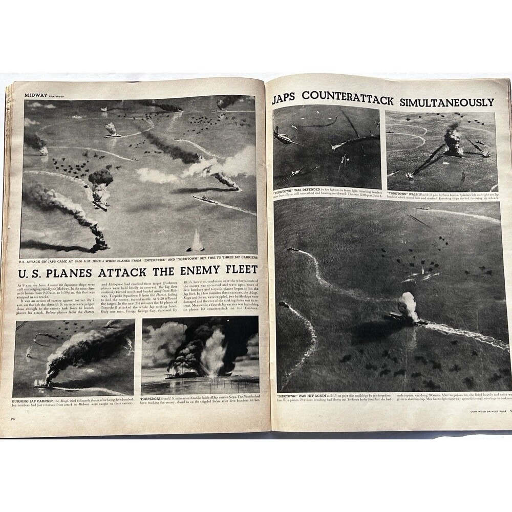 1946 LIFE MAGAZINE DOROTHY McGUIRE BATTLE OF MIDWAY DIMITRI MITROPOULOS UNO - Picture 6 of 7